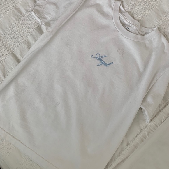 Brandy Melville Tops Brandy Melville Jgalt Angel Tshirt Poshmark